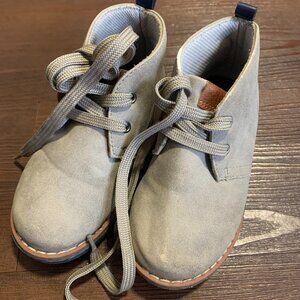 Gray Kid Boots